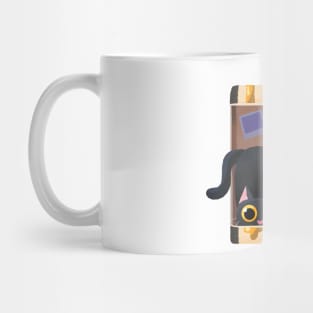 Travelling cat Mug